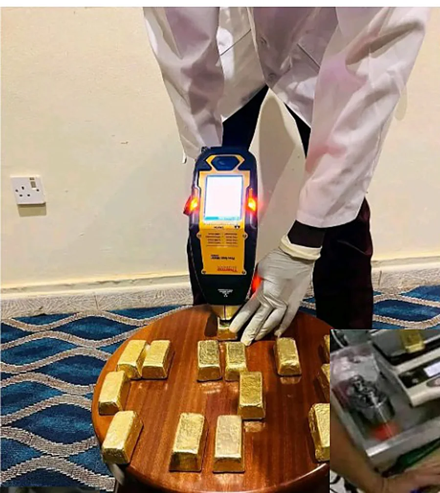Gold Doré — Au 95.89% · 23.01 Karat · XRF Verified